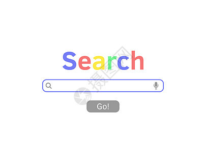 搜索栏 互联网网页 矢量浏览器 平面窗口页面图片