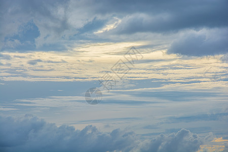 天空云云和日落天气天际白色柔软度阳光图片