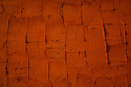 橙色墙纹理绘画大地古董红色棉花质感染色建筑学建造橙子图片