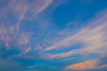 天空云云和日落天际天气白色柔软度阳光图片