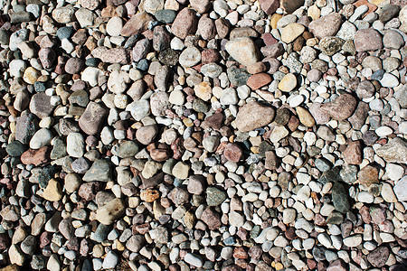 许多小石头作为纹理图片