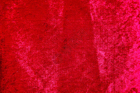 用于装饰家具的亮红色天鹅绒织物帆布图片