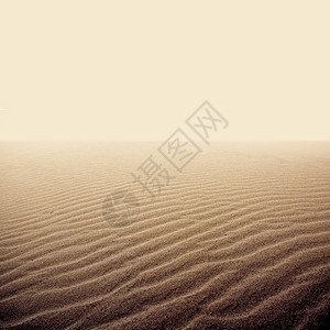 干燥沙漠上的沙子图片