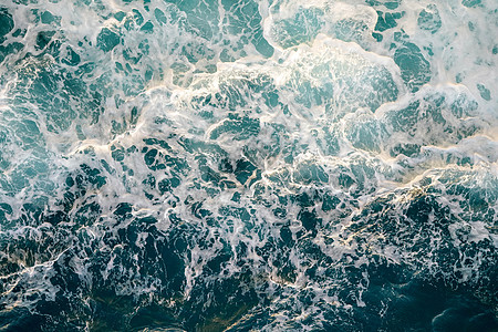 美丽的暗蓝色海浪 名列前茅墙纸旅行蓝色泡沫海岸天线深渊危险气候假期图片