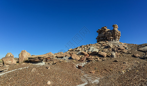 阳光明媚的沙漠 各种沉积岩层地质学侵蚀峡谷砂岩编队沉淀图层爬坡彩绘公园图片