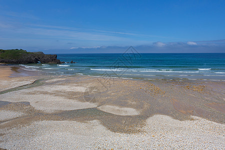 圣安托林海滩风景洞穴布里科海洋海滩假期旅行岩石海岸旅游图片