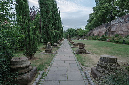切斯特罗马花园背景图片