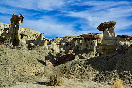 阿示白洗店的岩层石头地区烟囱活动公园砂岩学习地质学侵蚀沙漠图片
