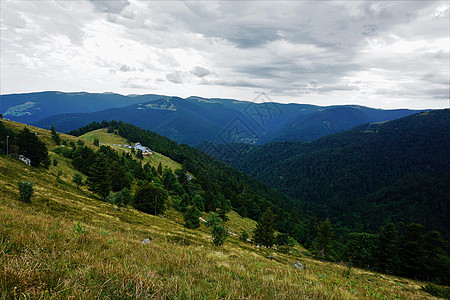 从Le Hohneck脚下 沃斯吉斯山丘风景图片