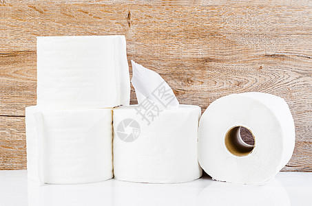 白色厨房纸毛巾卫生纸图片