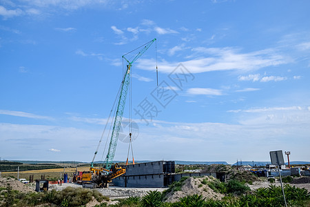 架桥结构的钢铁部分 建造公路交界处工程建筑旅行世界路口快手车站光束金属技术图片