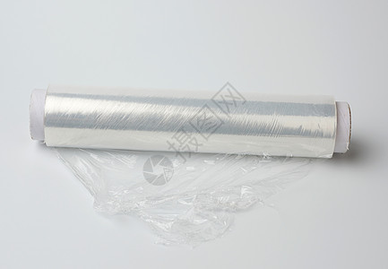 用于包装食品的白色透明薄膜BEF材料管子包装厨房海浪线圈聚合物工作室床单环境图片