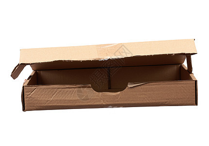 用于单独运输货物的棕色长方形纸箱背景图片