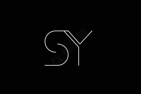 SY YS 抽象矢量标志会标模板图片