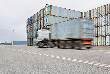 货运终点站送货出口货物服务股票卡车导游库存船运进口图片