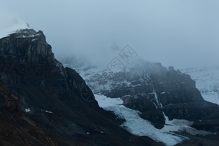 安朵美达山特结 加拿大艾伯塔国家岩石蓝色旅游全景天空公园大路风景冰川图片