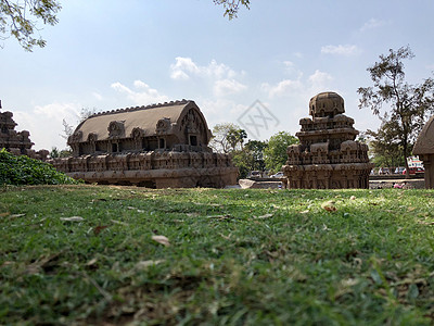 印度泰米尔纳德邦的综合建筑群艺术考古学雕塑精神艺术品花岗岩旅行侵蚀手工雕刻品图片