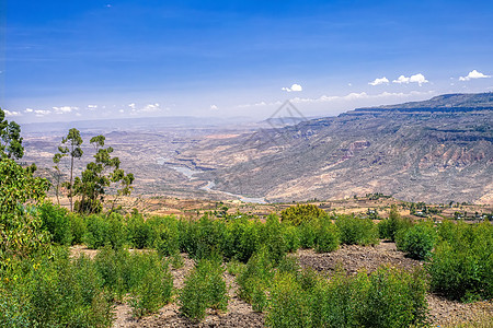 埃塞俄比亚峡谷山区地貌 埃塞俄比亚场地风景农村天空草地荒野气候冒险远足旅行图片