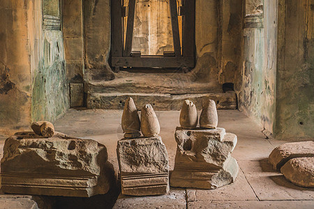 古老的吴哥尔柬埔寨暹粒文化废墟地标宗教旅游遗产历史收获高棉语建筑学图片