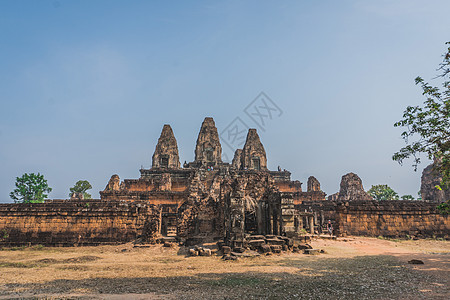 古老的吴哥尔柬埔寨暹粒佛教徒遗产建筑学石头旅行高棉语宗教考古历史收获图片