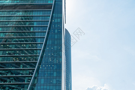 莫斯科市区地标蓝色反射城市市中心办公室首都建筑学建筑景观图片