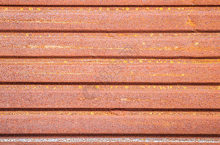 老锌纹理背景铁锈质地墙壁镀锌红色材质栅栏金属建筑学铁盘子图片