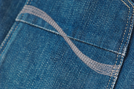 紧闭牛仔裤材料棉布按钮贴纸纺织品蓝色织物金属宏观服装图片
