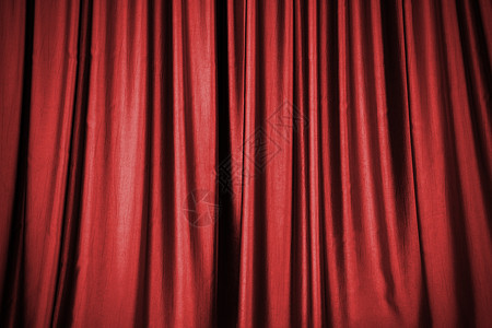 红色舞台幕布背景入口织物艺术窗帘推介会乐队阴影条纹平台插图图片