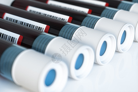 血液测试管与实验室 3D接触管子测试剂量医院技术疫苗诊断注射器吸管化学图片