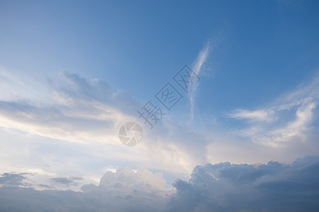 蓝天空背景阳光环境气候天堂气象天际蓝色场景自由柔软度图片