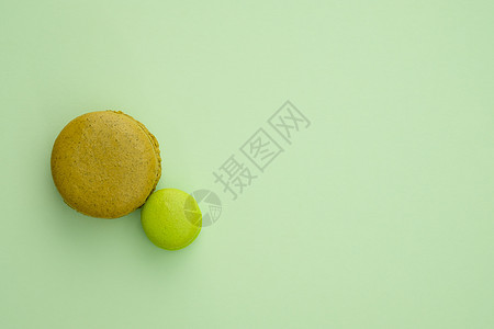 蛋白杏仁饼干甜点棕色绿色美食糕点饼干味道奶油小吃柠檬图片