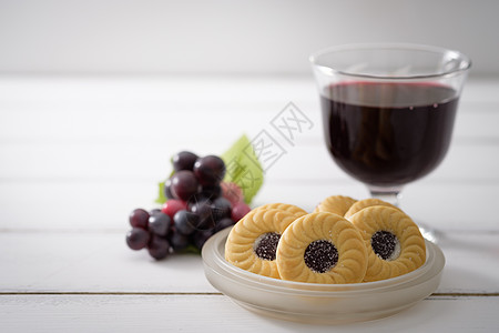葡萄休息木头果汁纤维水果糕点食物液体甜点小吃图片