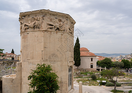 希腊雅典罗马论坛的风塔(希腊雅典)图片