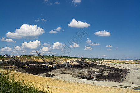 采煤机械  矿用挖掘机力量工厂技术工作活力地球岩石开发矿业挖掘机图片