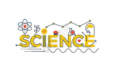 它制作图案科学词网络帽子工程技术化学横幅学校网站原子数学图片