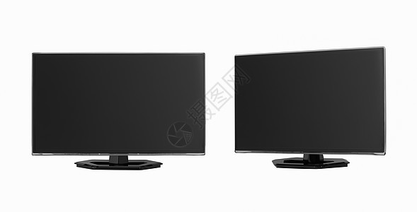 白色背景上的 tv液体技术水晶电视电影电子水平金属娱乐控制板图片