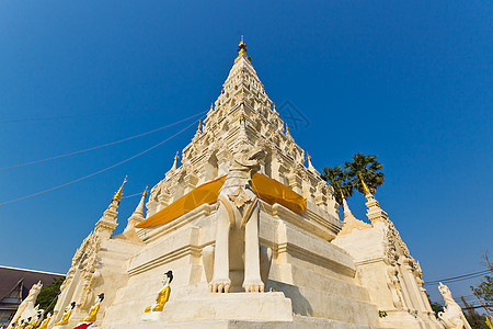 佛教寺庙精神宗教信仰佛教徒旅行扫管宝塔白色佛塔艺术图片