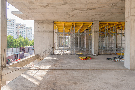 金属混凝土结构建筑酒吧水泥住房工程公寓施工机械住宅多层图片