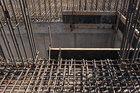 金属建筑铁条基础设施工作工业网格酒吧框架工程隧道材料建筑学图片