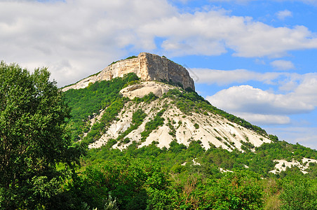 克里米亚Tepe Kermen山图片