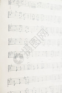 手写的音符文档学校艺术发黄音乐家笔记高音音乐作品歌曲图片