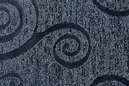 蓝色织物质地纺织品漩涡宏观材料装饰风格棉布背景图片