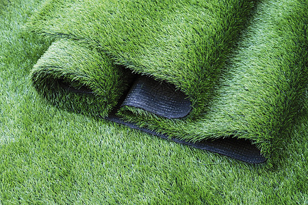 花园里的人造草塑料环境园艺地板绿色植物高尔夫球土地绿色草皮地毯图片