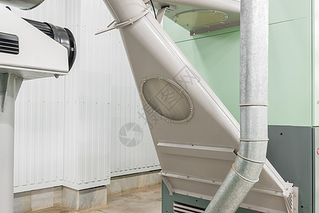 纺织厂的设备和设备合金暖通技术冷却安装管子工厂作坊基础设施空气图片