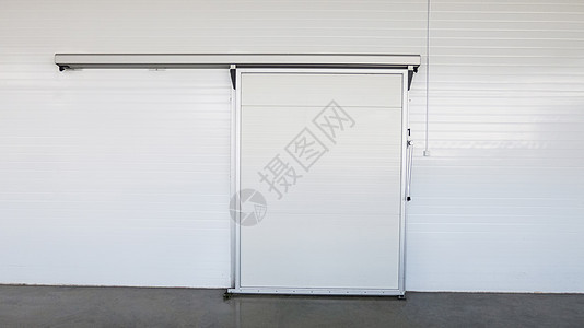 工厂的仓库冷柜房间商业贮存冰箱商品冷藏白色植物工业安全图片