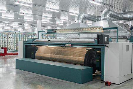 纺织棉纱加工店蒸汽机械别针编织生产织物纤维丝绸材料制造业图片