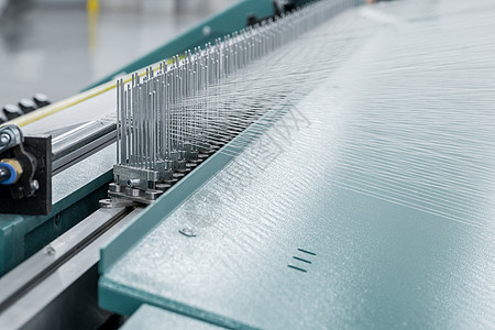 纺织棉纱加工店卷轴材料制造业羊毛宏观纤维工业机器织物棉布图片