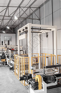 聚丙烯和聚乙烯生产工作间讲习班作坊工厂玻璃纸自动化机器技术机械制造业主轴工程图片