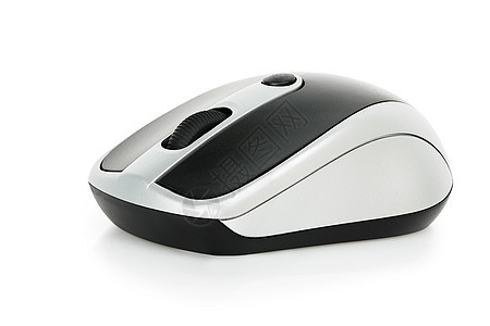 计算机鼠标车轮塑料笔记本滚动硬件灰色按钮黑色老鼠技术图片