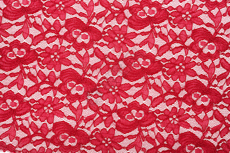红色蕾带墙纸衣服花朵织物纺织品装饰品背景图片